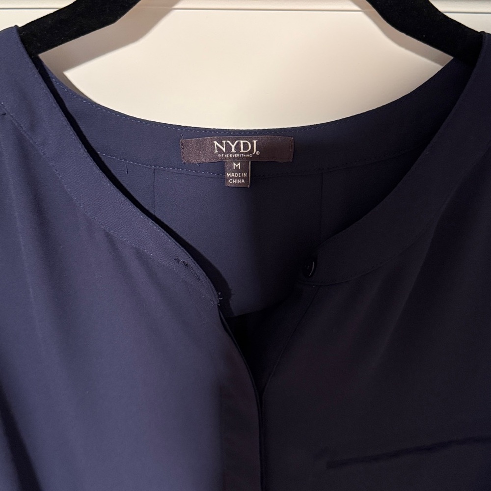 NYDJ True navy  Blue Top